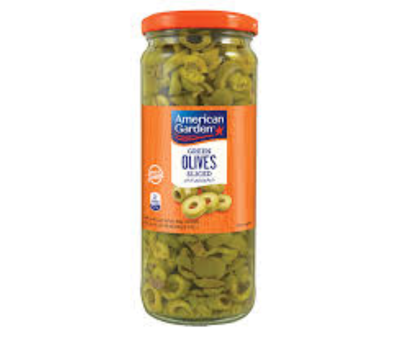 AMERICANA SLICED GREEN OLIVES 700G